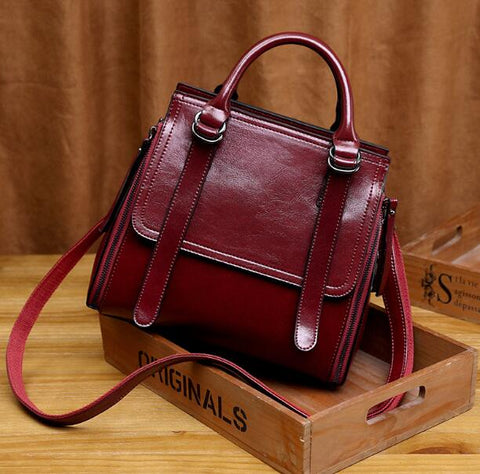 Women's Genuine Leather Handbags Luxury Brand Designer Handbags Women Shoulder Bags For Women satchel Chain hand Bag