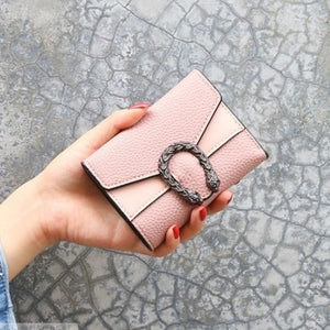 Women Wallets Purses Dragon Head Wallets For Girl Ladies Money Coin Pocket Card Holder Female Wallets Clutch Bags 25