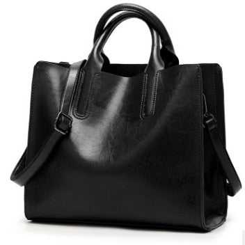 Vintage Genuine Leather Bags Women Messenger Bags High Quality Oil Wax Female Leather Handbags Ladies Shoulder Bag 2025