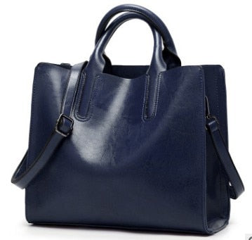 Vintage Genuine Leather Bags Women Messenger Bags High Quality Oil Wax Female Leather Handbags Ladies Shoulder Bag 2025