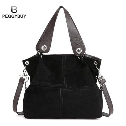 Top-handle Bags Women Shoulder Bag Female Large Tote Soft Corduroy Leather Crossbody Messenger Bag for Women 2025