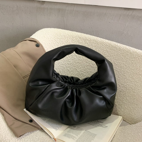 New Shoulder Bags For Women 2025 Tote Handbag De Luxe Femme Folds Fashion Dumplings Totes Soft Roupas Femininas Torebka Clutch