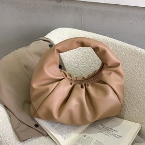 New Shoulder Bags For Women 2025 Tote Handbag De Luxe Femme Folds Fashion Dumplings Totes Soft Roupas Femininas Torebka Clutch