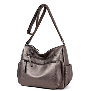 High Quality Leather Luxury Handbags Women Bags Designer Shoulder Crossbody Bags for Women 2025 New Bolsa Feminina Sac A Main