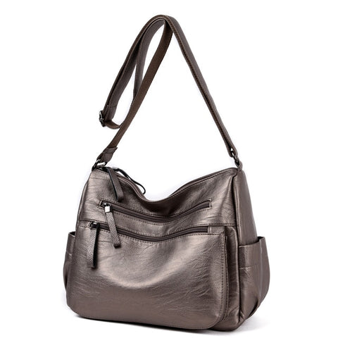 High Quality Leather Luxury Handbags Women Bags Designer Shoulder Crossbody Bags for Women 2025 New Bolsa Feminina Sac A Main