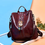 2025 Fashion Women Backpack High Quality Youth Leather Backpacks